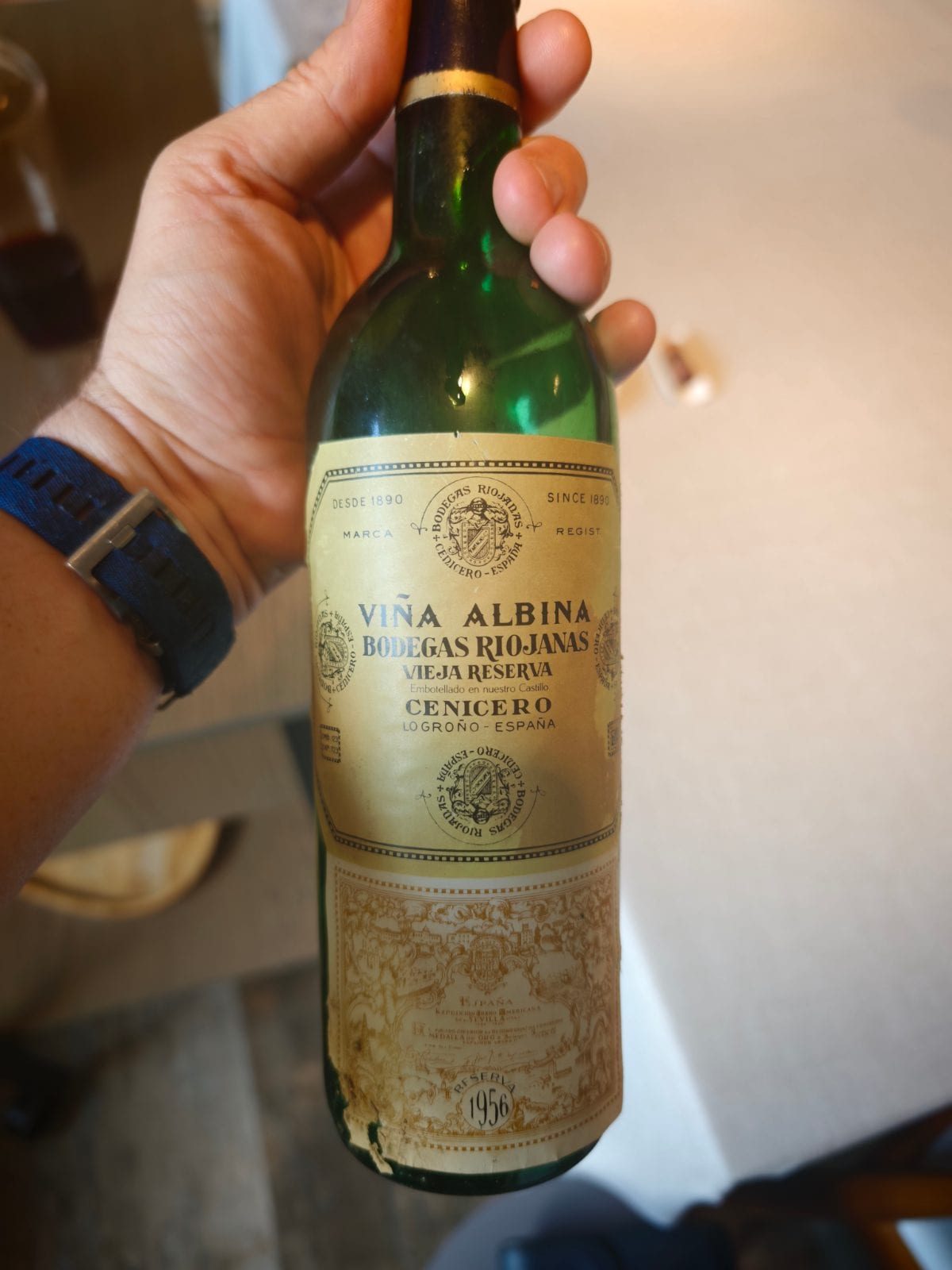 Bodegas Riojanas Viña Albin Vieja Reserva 1956